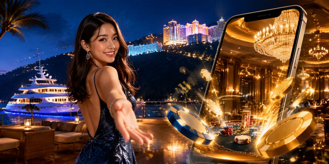 Pemain menikmati permainan kasino mudah alih di Genting Highlands