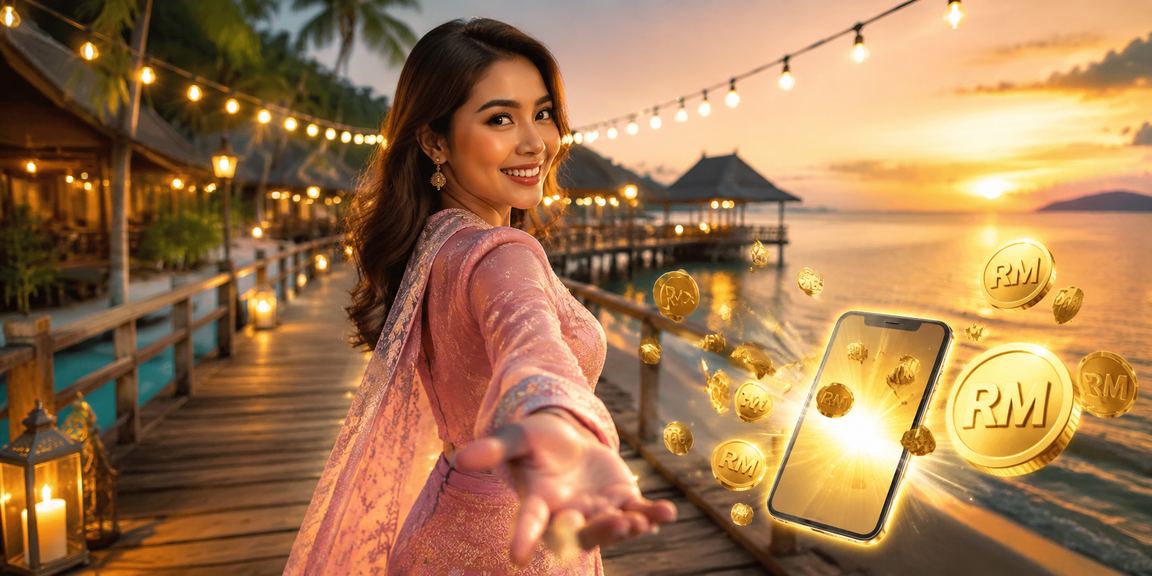 Penduduk Sabah mendaftar dan mendapatkan bonus hari raya di platform 81200